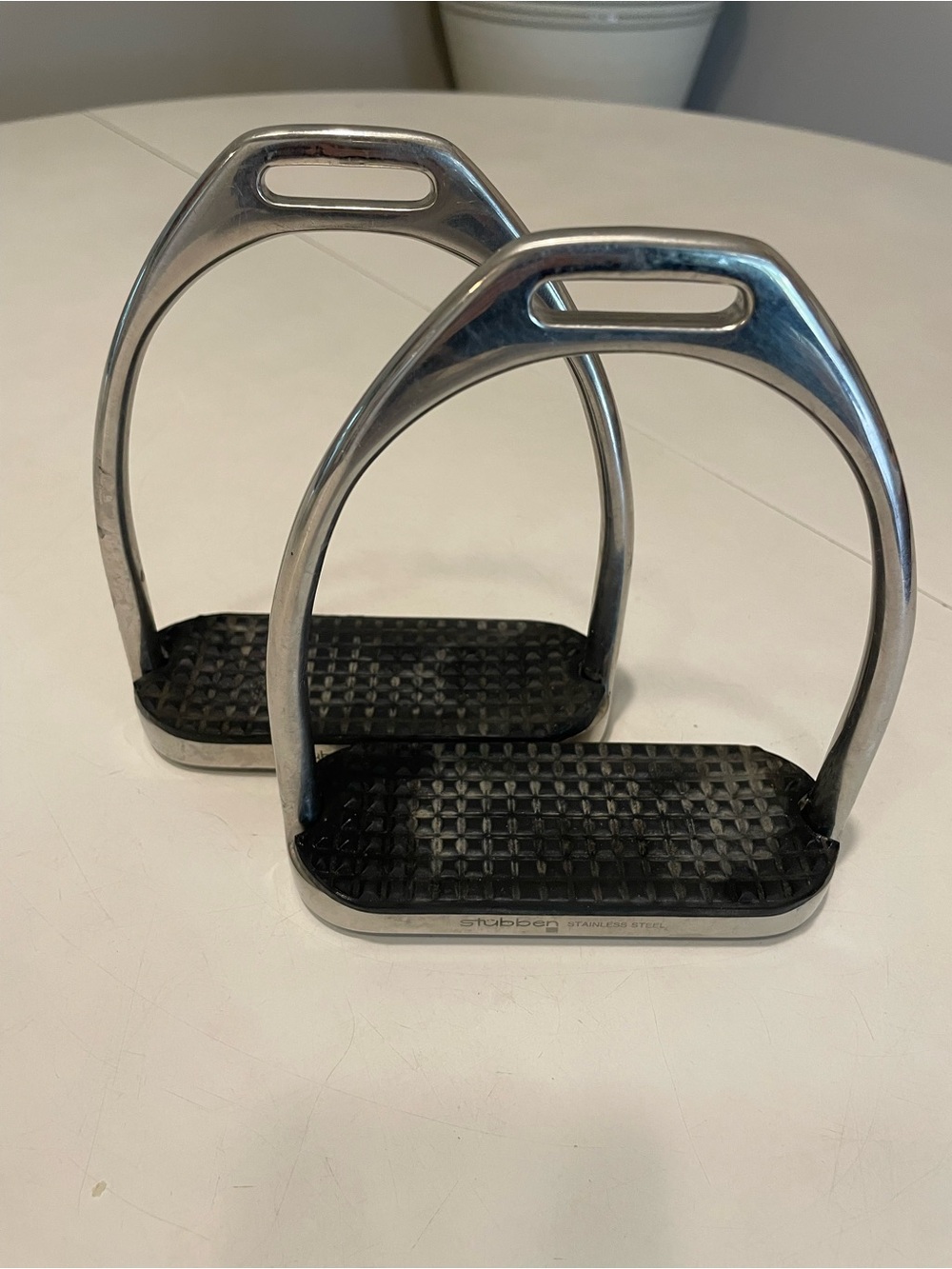Stübben Stainless Steel Horse Riding Stirrups